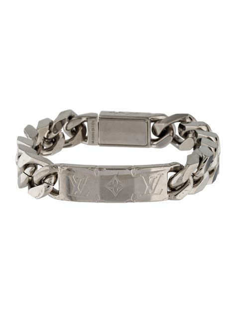 monogram chain bracelet